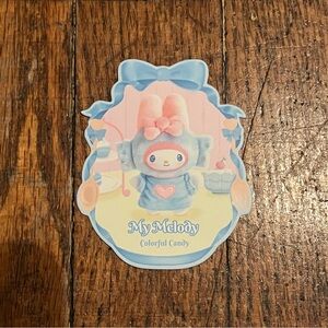 MOETCH X Sanrio “Blue Flutter Series” Plush Keychain (My Melody)